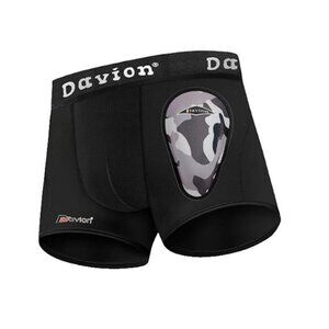 Davion Baseball Cup Underwear With Soft Protective Athletic Cup Youth Boys L